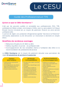 Guide des Professionnels Guide des Professionnels
