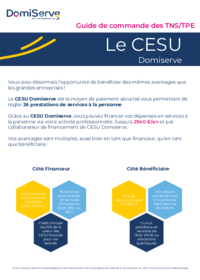 Guide de commande TNS/TPE