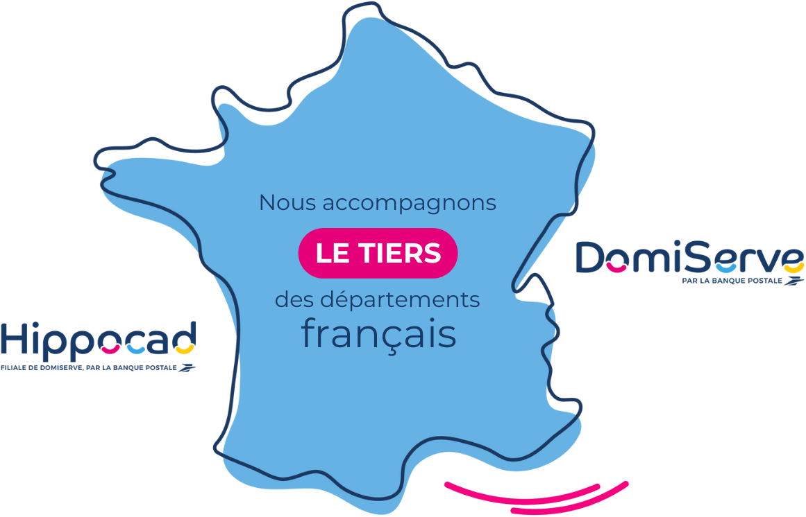 Domiserve/Hippocad - Carte de France